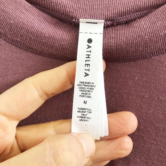 ATHLETA Foresthill Ascent Seamless Top Size Medium - Picture 8 of 11